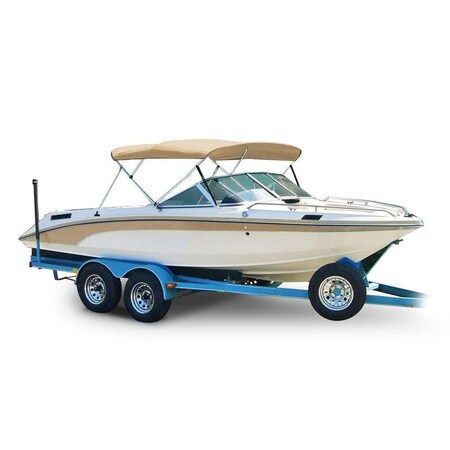 Eevelle Summerset Premium Bimini Top Kit w/ Hardware and Frame - Height 54in SS-543B72-KHA